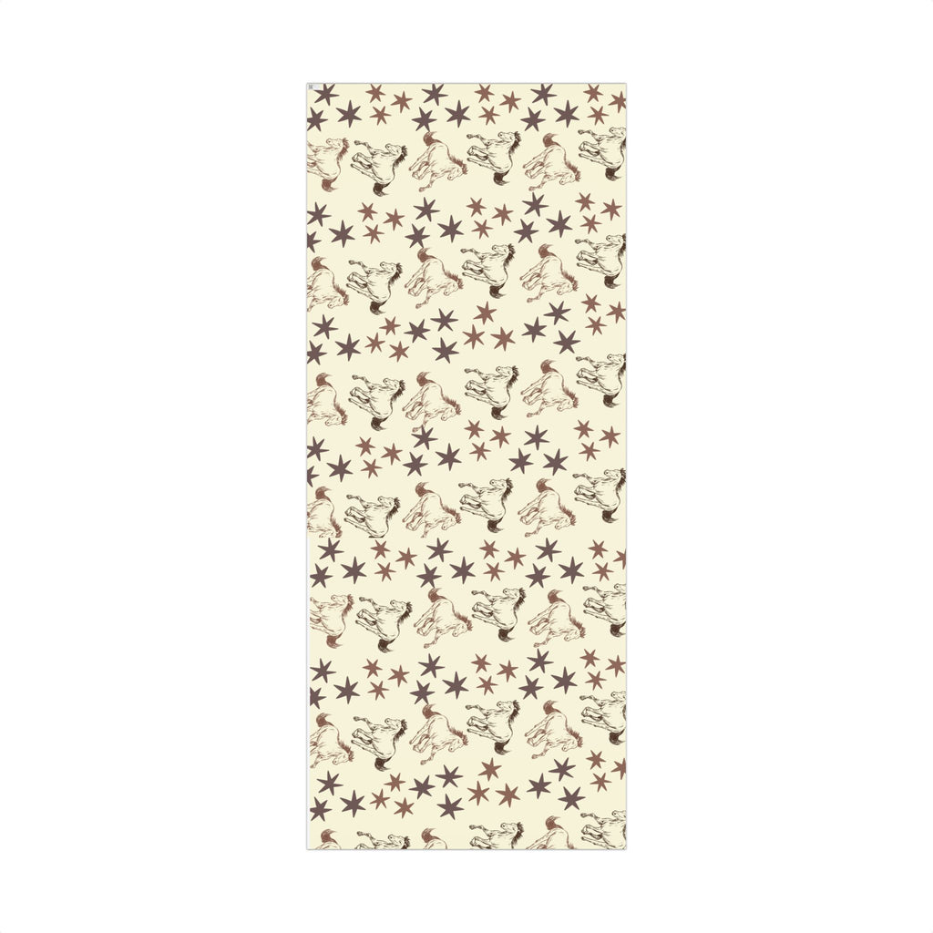 STARS × HORSES | Western Wrapping Paper