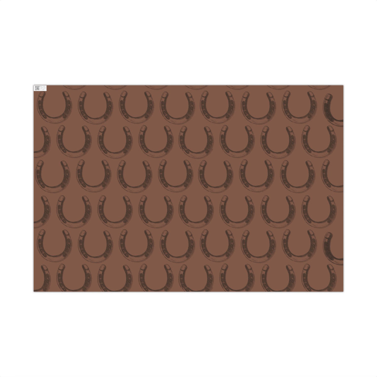 LUCKY × HORSESHOE | Western Wrapping Paper