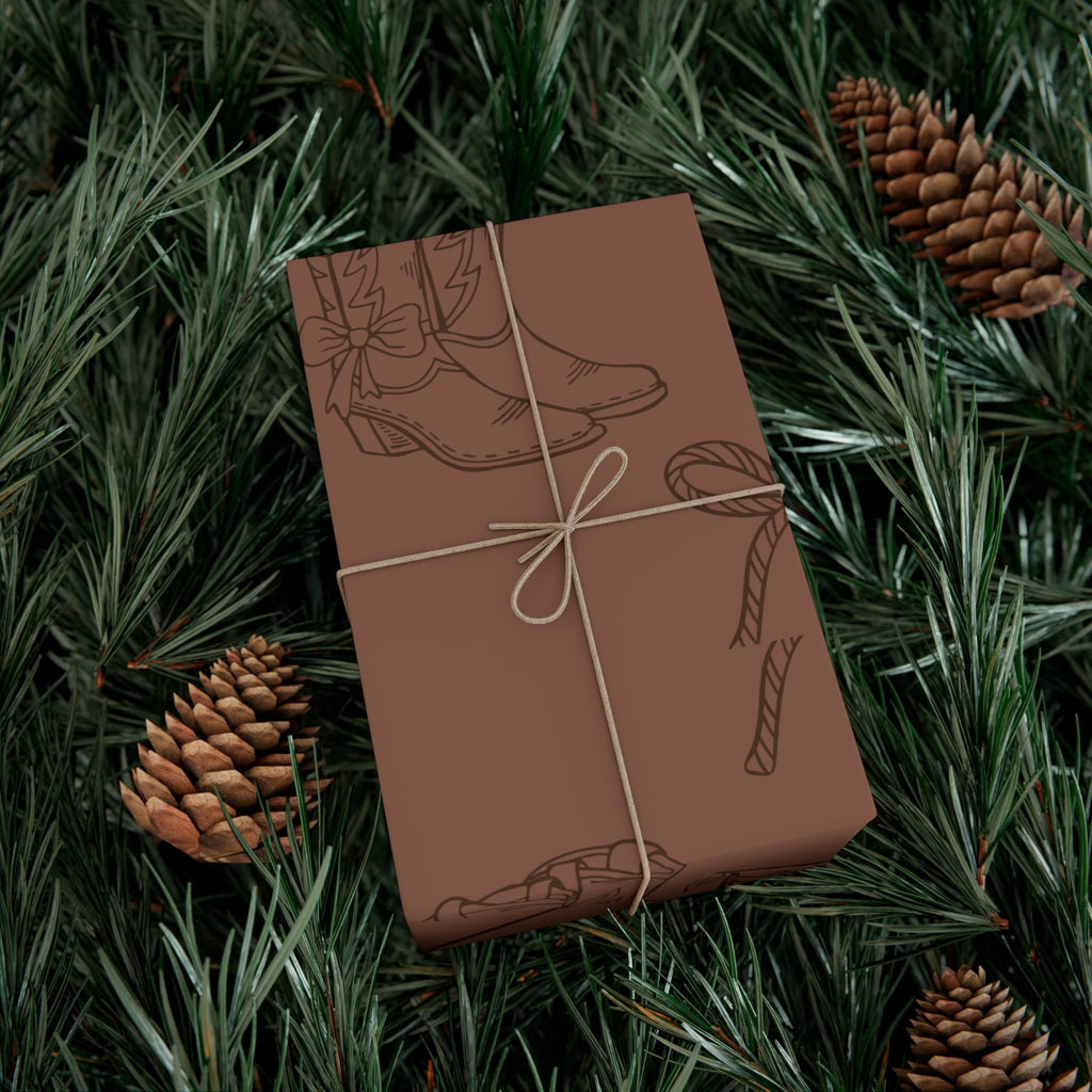BOOTS × BOWS | Western Wrapping Paper