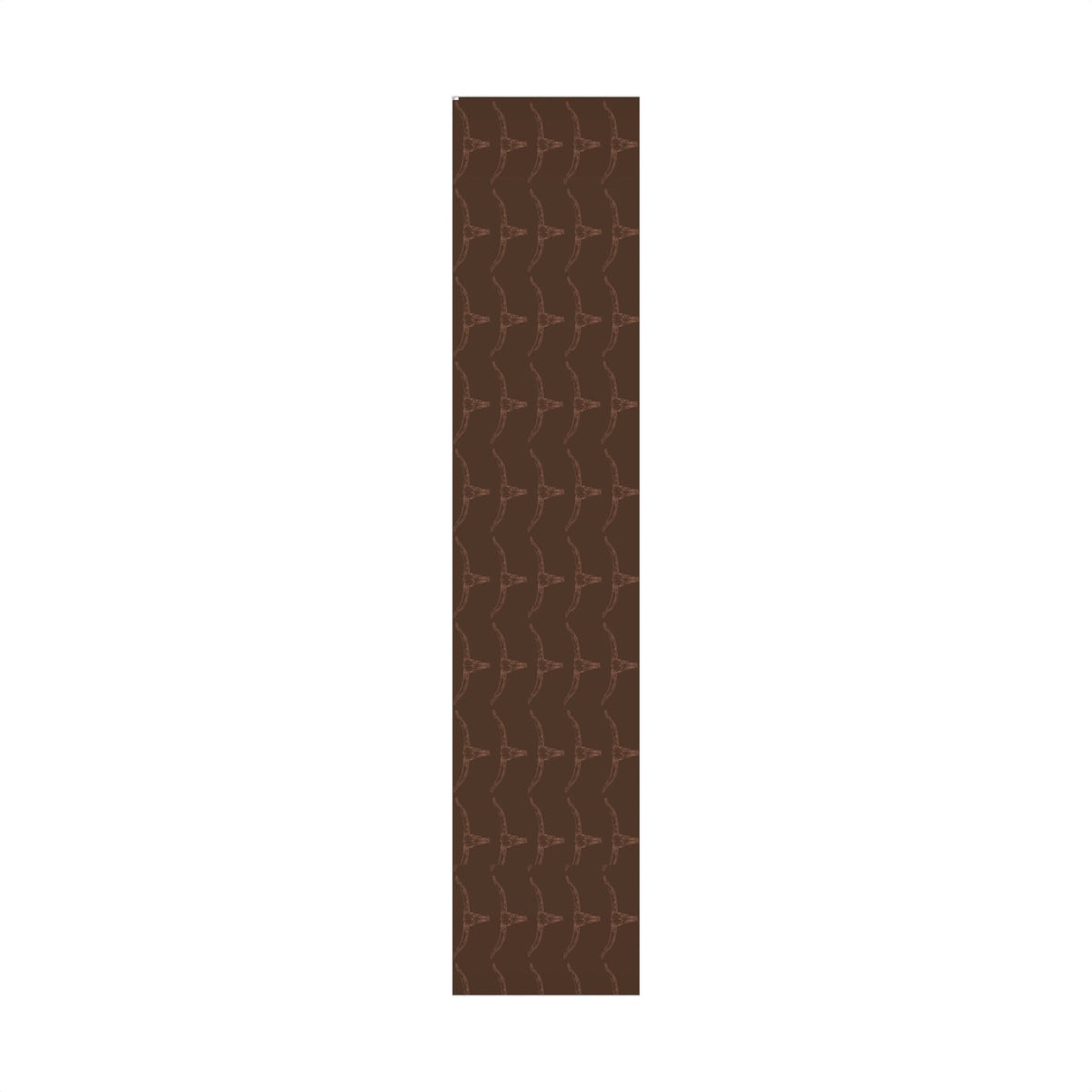 DARK BROWN LONGHORN | Western Wrapping Paper
