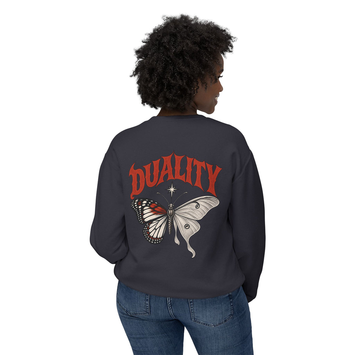 (orange) DUALITY Sweatshirt