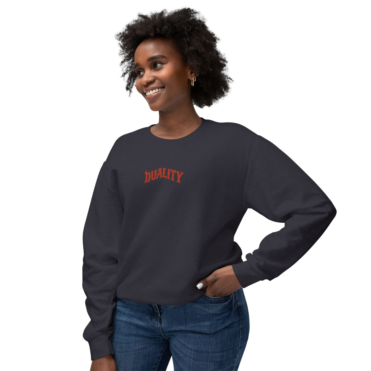 (orange) DUALITY Sweatshirt