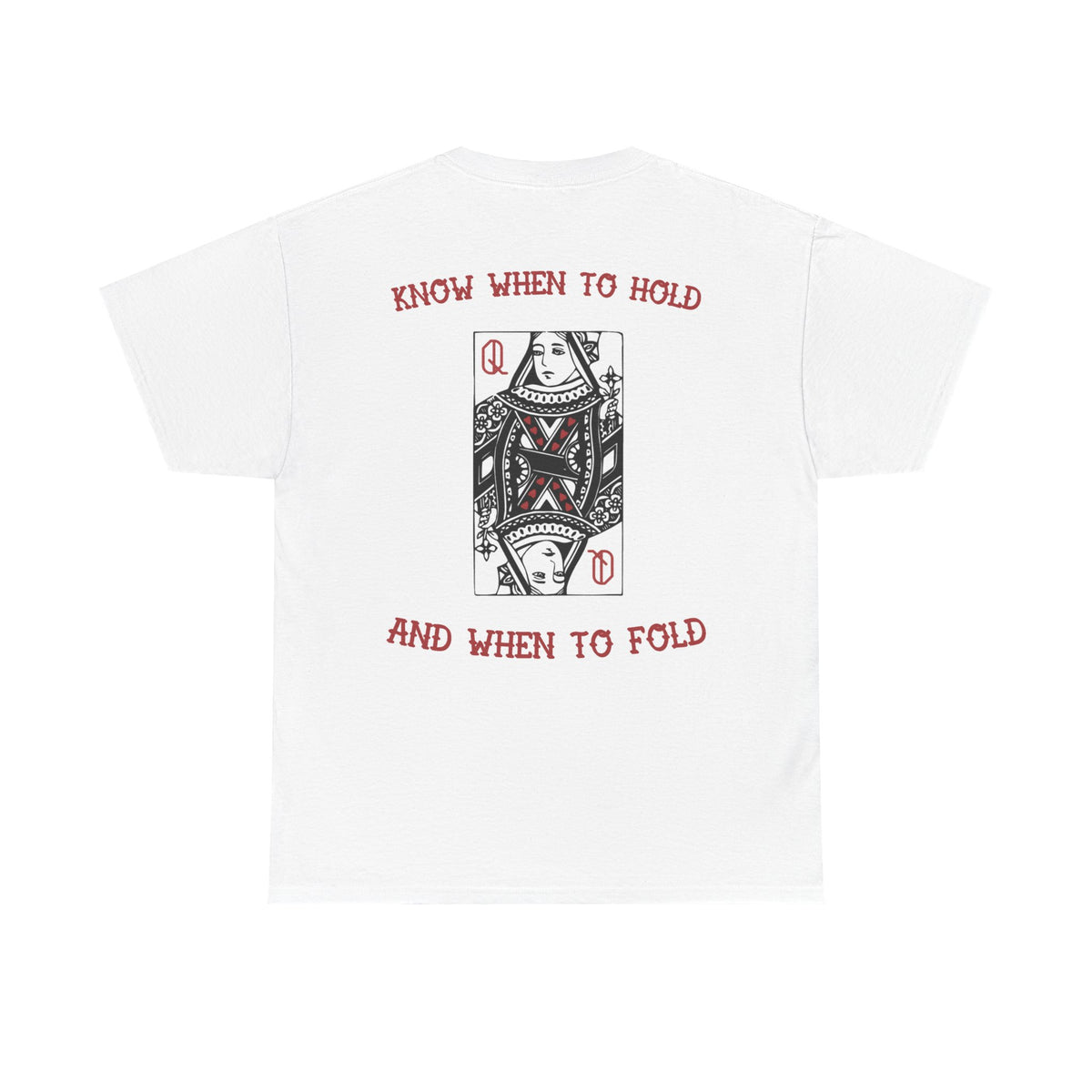 HOLD x FOLD | Queen of Hearts Shirt