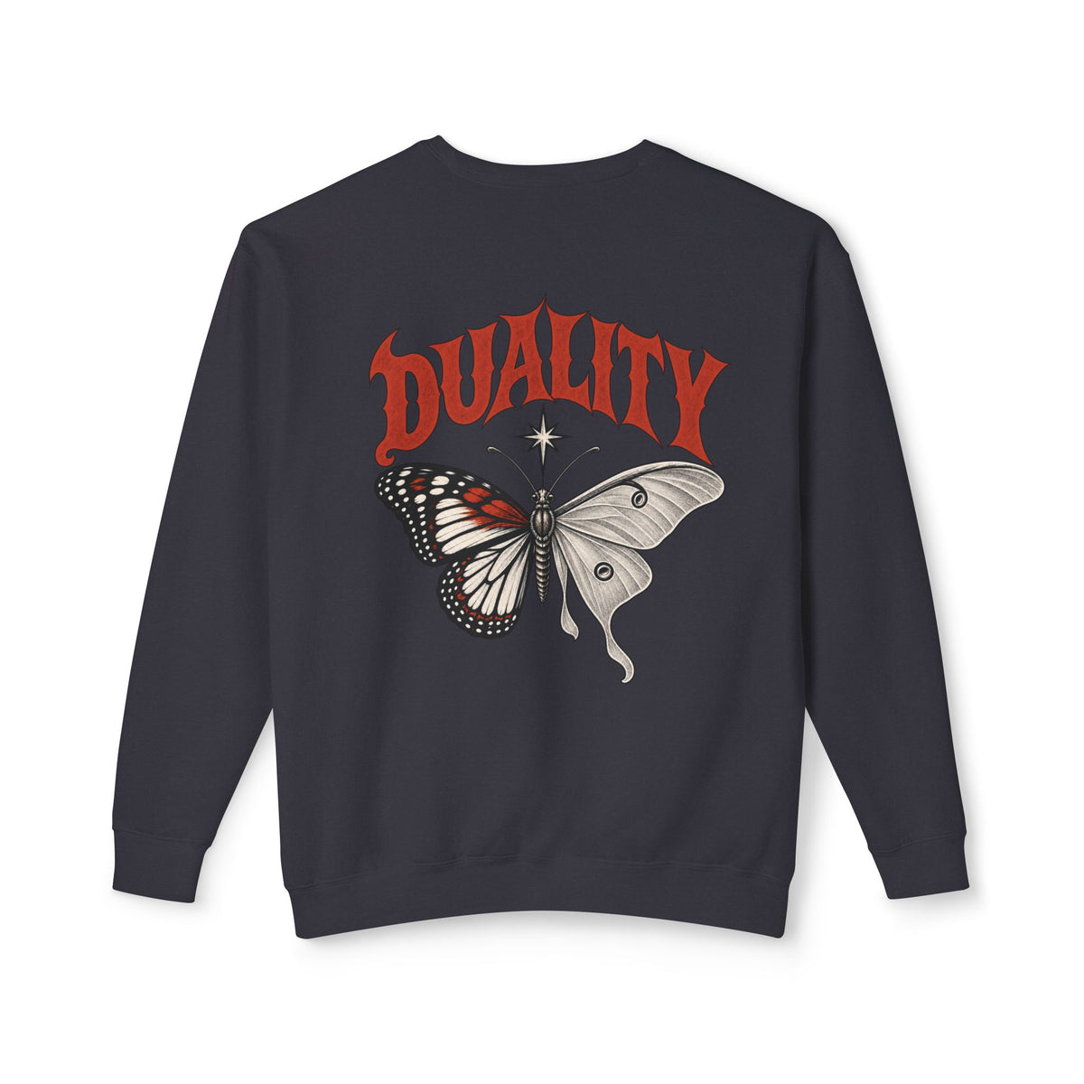 DUALITY | Orange Crewneck