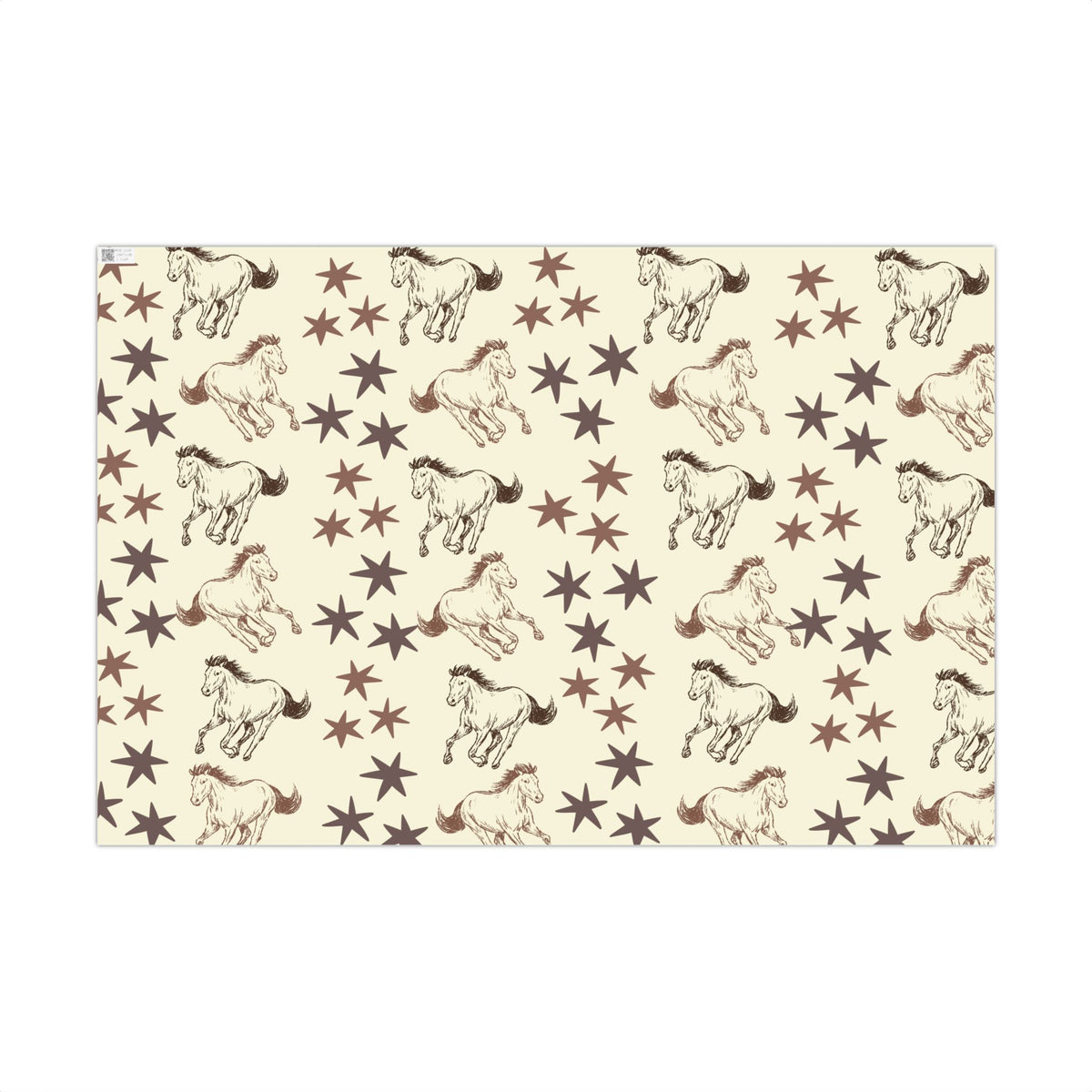 STARS × HORSES | Western Wrapping Paper