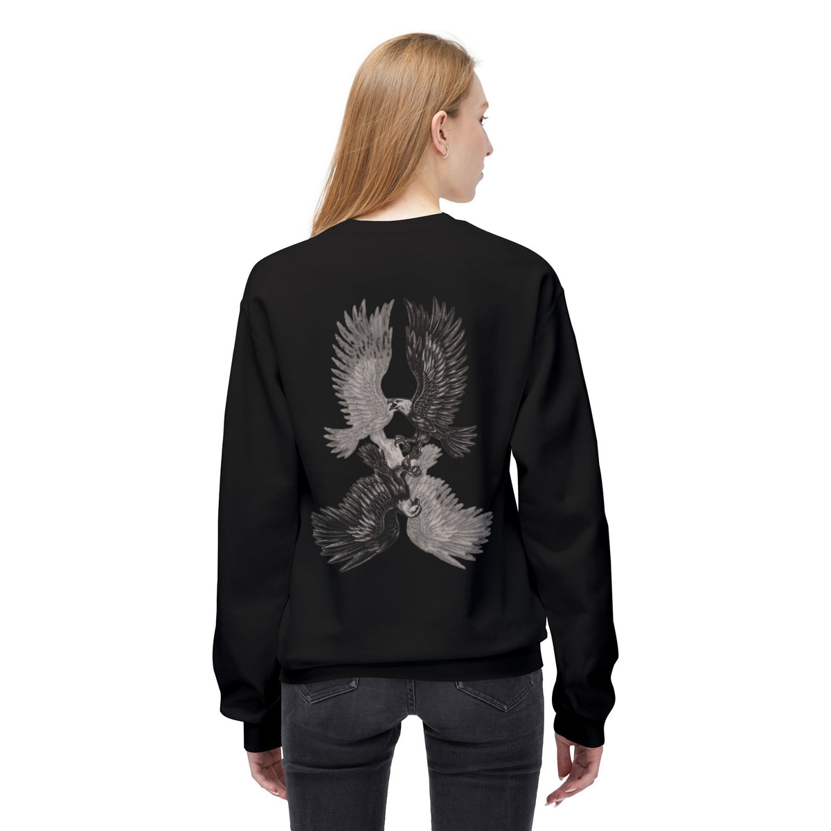 DEATH SPIRAL x EAGLES TRUST FALL crewneck