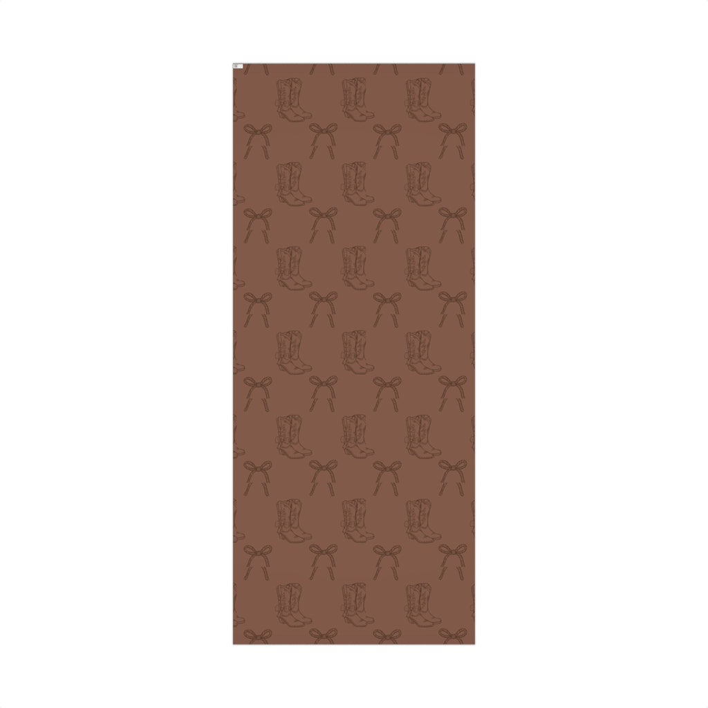 BOOTS × BOWS | Western Wrapping Paper