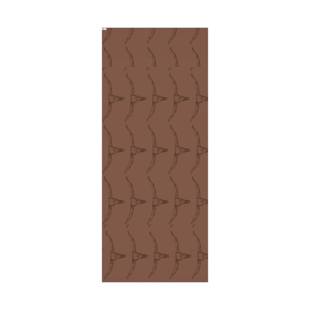 BROWN LONGHORN | Western Wrapping Paper