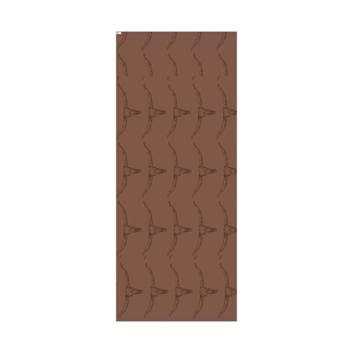 BROWN LONGHORN | Western Wrapping Paper
